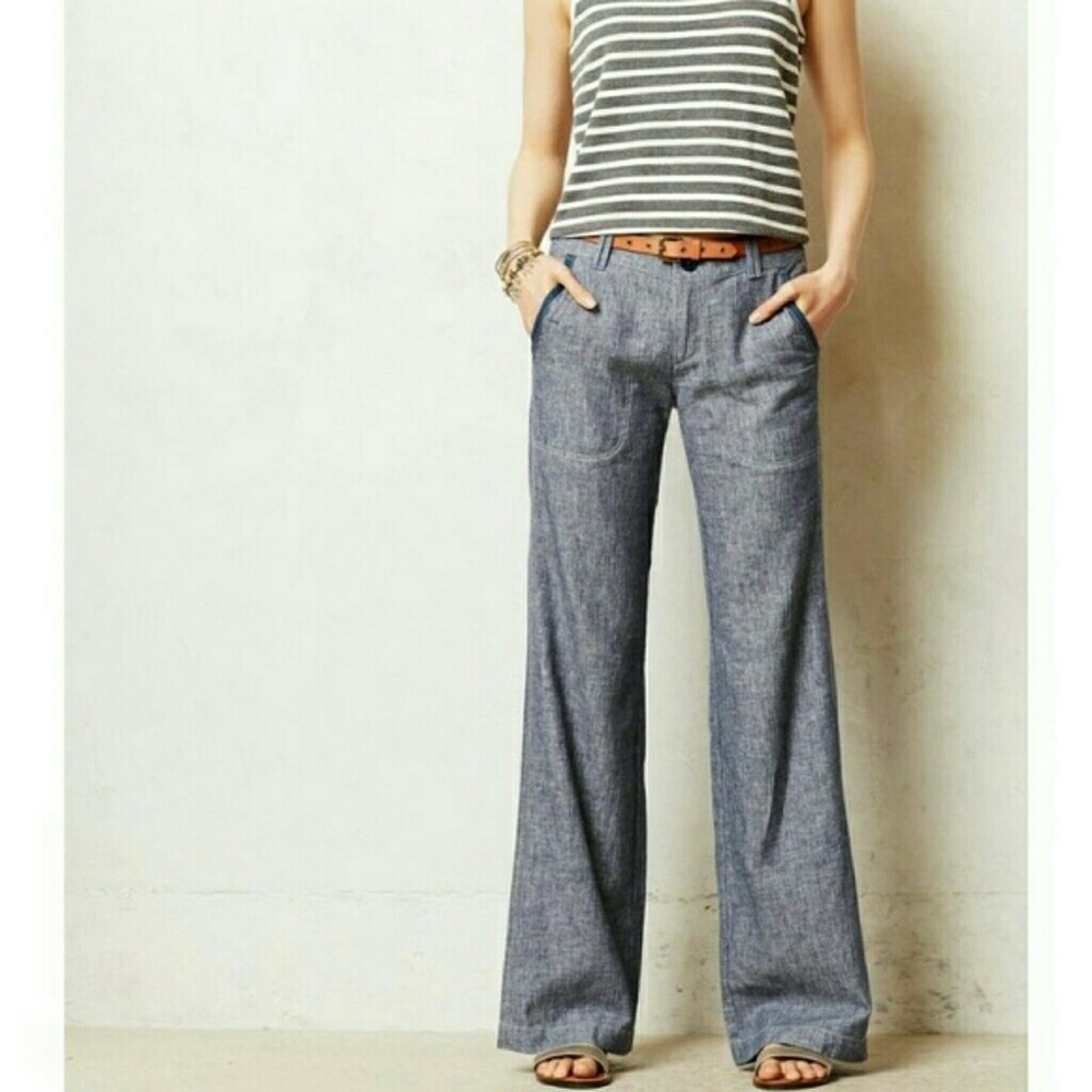 Pilcro and the letterpress Wide Leg Pants